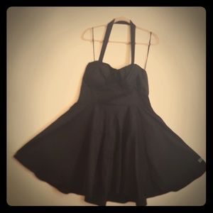 Black pin-up dress